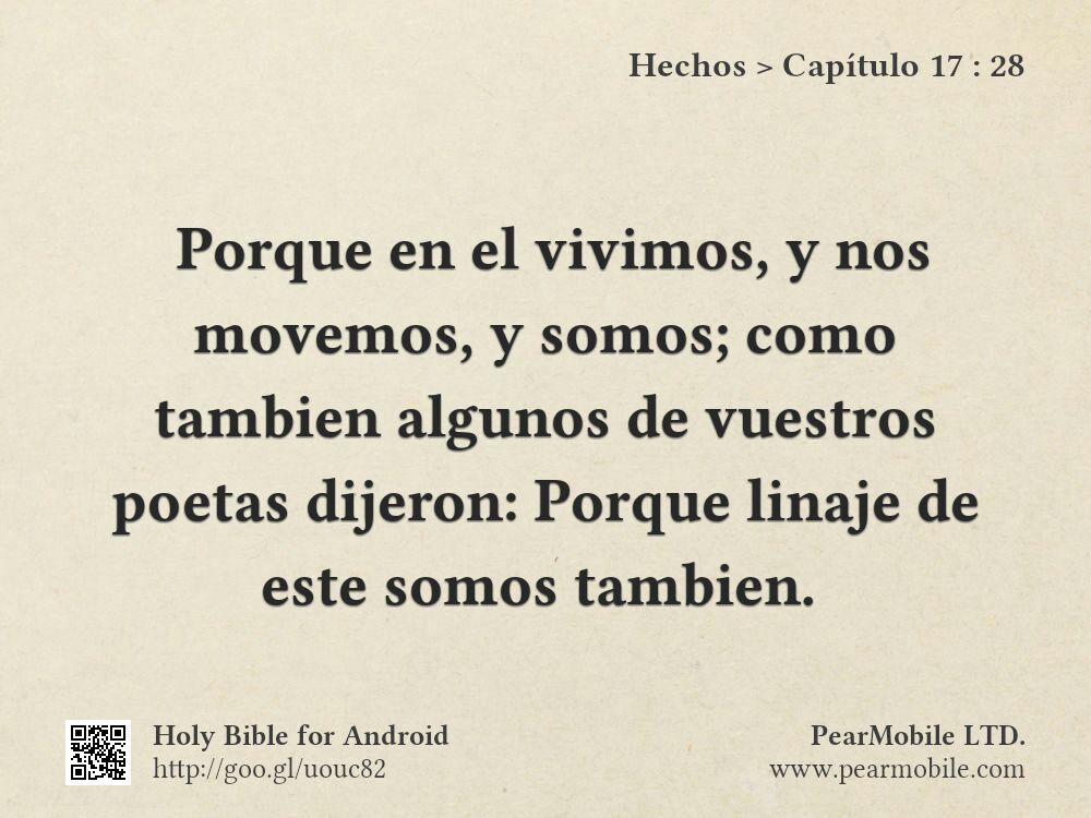 Hechos, Capítulo 17:28